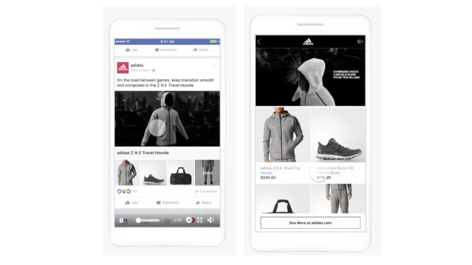 Catálogo de Facebook - Anuncio de colección