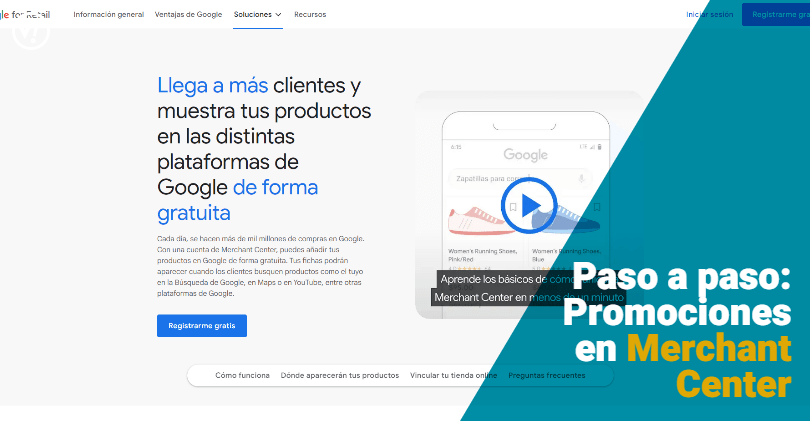 Paso a paso: Promociones de Google Merchant Center