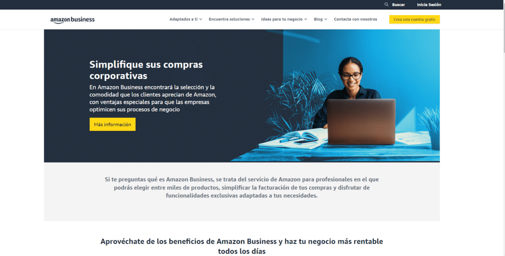 Inicio de Amazon Business