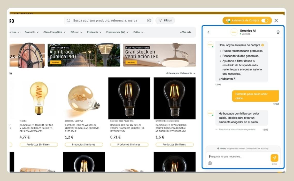 asistente virtual buscador inteligente