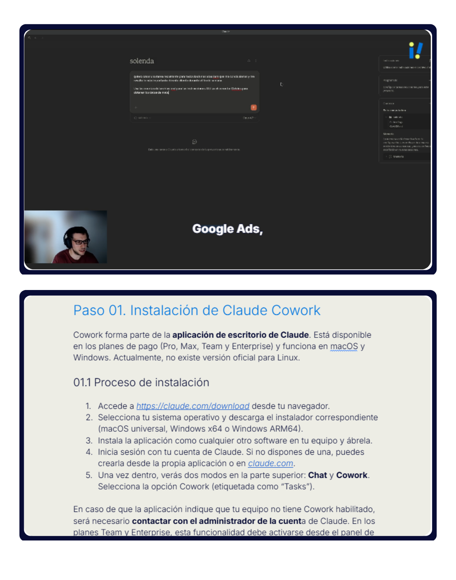 briefings automaticos con claude cowork
