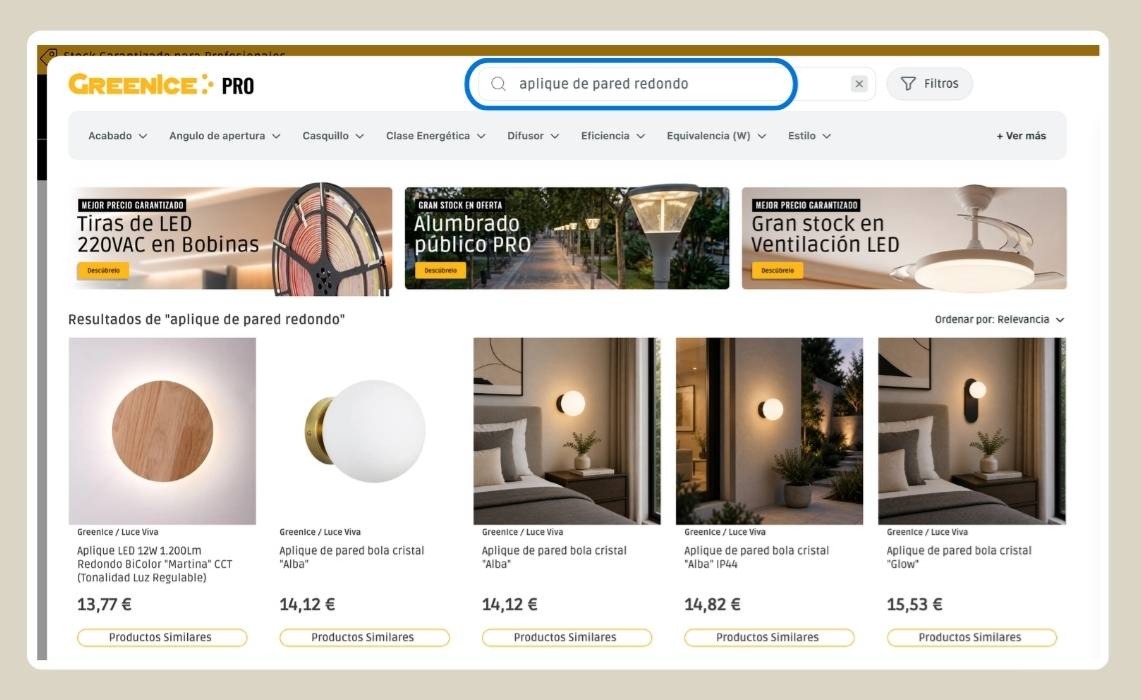 buscador inteligente ecommerce